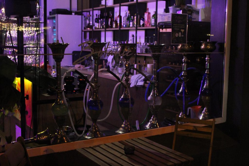 večierok a shisha