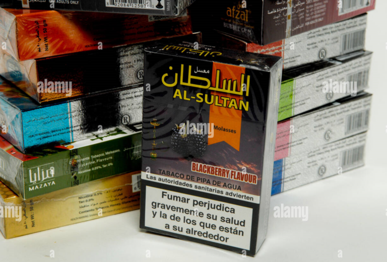 Takto vyzerá tabak do vodnej fajky značky Al Sultan tabacco.